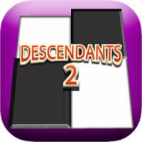 New Descendants 2 Magic Piano Tiles