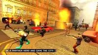 Flying Panther Superhero City Crime Rescue Mission Screen Shot 1
