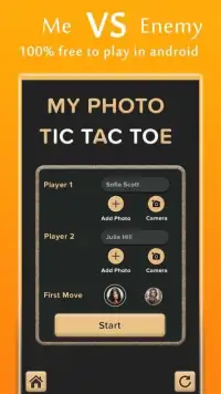 My Photo Tic Tac toe Screen Shot 2