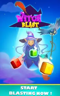 Witch blast - Free toy cube POP matching games Screen Shot 0