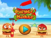 Burger Shop Restaurant : Burger Maker Cooking Game Screen Shot 2
