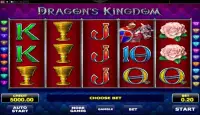 Dragons Kingdom Slot Screen Shot 2
