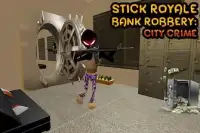 Stick Royale Bank Robbery: City Crime Screen Shot 5