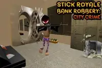 Stick Royale Bank Robbery: City Crime Screen Shot 9