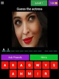 Bollywood Actors Actress Quiz Screen Shot 23