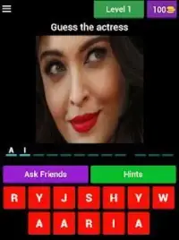 Bollywood Actors Actress Quiz Screen Shot 11