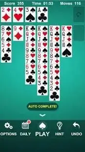 Solitaire free Screen Shot 13