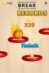 Flappy Dunk Basketball Screen Shot 0