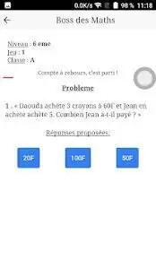 Boss des Maths (© Mr. EL HADJI FALL) Screen Shot 2