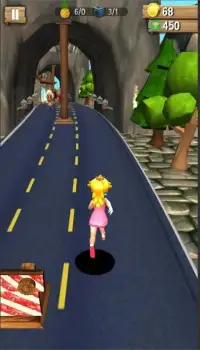 Princess Adventure Peach : jungle dash Run Screen Shot 0