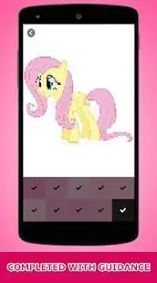 My Pony - Color by Number Pixel Art Game Screen Shot 2