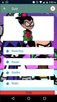 Guess Teen Titans Go Trivia Quiz Screen Shot 2