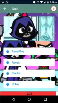 Guess Teen Titans Go Trivia Quiz Screen Shot 0