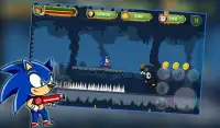Super Sonic Battle Fight Games Screen Shot 0