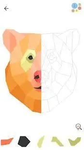 Poly Art - Color by Number Low Poly Jigsaw Puzzle Screen Shot 0