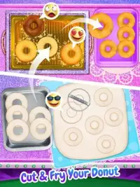 Glitter Donut - Trendy & Sparkly Food Screen Shot 1
