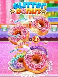 Glitter Donut - Trendy & Sparkly Food Screen Shot 3