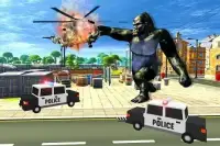 Mad Bigfoot Gorilla Rampage: City Smasher 2018 Screen Shot 2