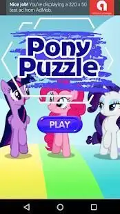 My Pony Kids Puzzle Games Screen Shot 7