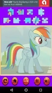 My Pony Kids Puzzle Games Screen Shot 1