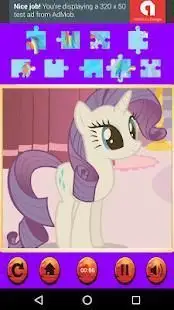 My Pony Kids Puzzle Games Screen Shot 5