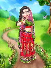 Indian Wedding Dresses Makeup Games For Girls Screen Shot 3