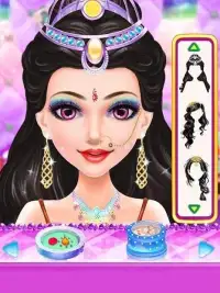 Indian Wedding Dresses Makeup Games For Girls Screen Shot 2