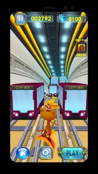 Cat Runner-Online Rush Subway Sonic Talking Pet Screen Shot 3