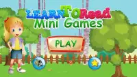 Learn to Read - Kids Learning Mini Games Screen Shot 2