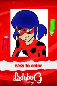 Coloring Game For Ladybug Screen Shot 3
