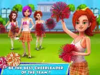 Rich Cheerleader Girl Fashion Makeover Game Screen Shot 3
