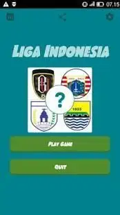 Kuis Tebak Gambar Logo Sepak Bola Indonesia Screen Shot 1
