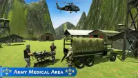 Army Rescue Driving Heavy Truck Simulation Screen Shot 0