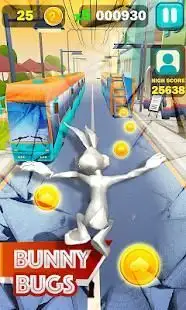 Looney Dash : Free Subway Bunny Adventure Screen Shot 0
