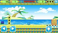Blue Ball New Adventure Game:Jump,bounce Screen Shot 1