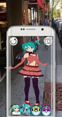AR Dancer Vocaloid Girl Anime Hatsune Miku Screen Shot 0