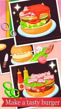 Rapunzel burger maker Screen Shot 1