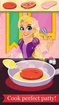 Rapunzel burger maker Screen Shot 2