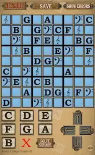 Music Scale Sudoku Screen Shot 2