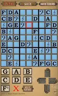 Music Scale Sudoku Screen Shot 1