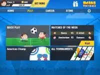 Mini Football Head Soccer Game Screen Shot 8