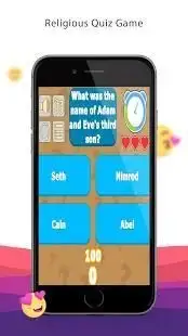 Bible Trivia Games - Religious Quiz Game Screen Shot 2