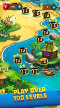 Treasure Hunt Saga - Match 3 Jewel Puzzle Screen Shot 0