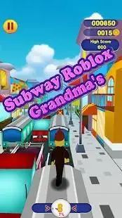 Subway Rolox Escape Robux Rush Screen Shot 1