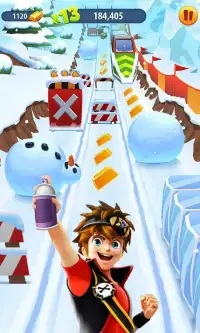 Subway zak Storm Rush Pirate dash Screen Shot 1