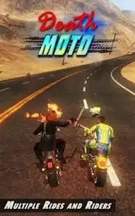 Death moto high way rider Screen Shot 4
