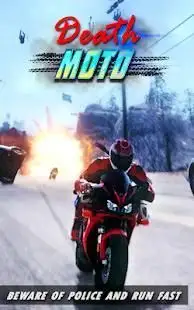 Death moto high way rider Screen Shot 0