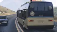Real Night Bus Simulator 2019:3D Screen Shot 1