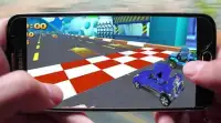 Hero Pj Rush : City Kart Traffic Maxks Screen Shot 1