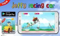 Jeffy Racing Car The Puppet Screen Shot 0